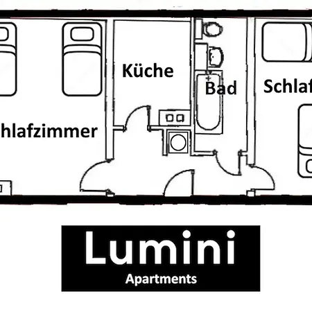 Lumini Witznitzer Strasse 25 Apartmán Neukieritzsch